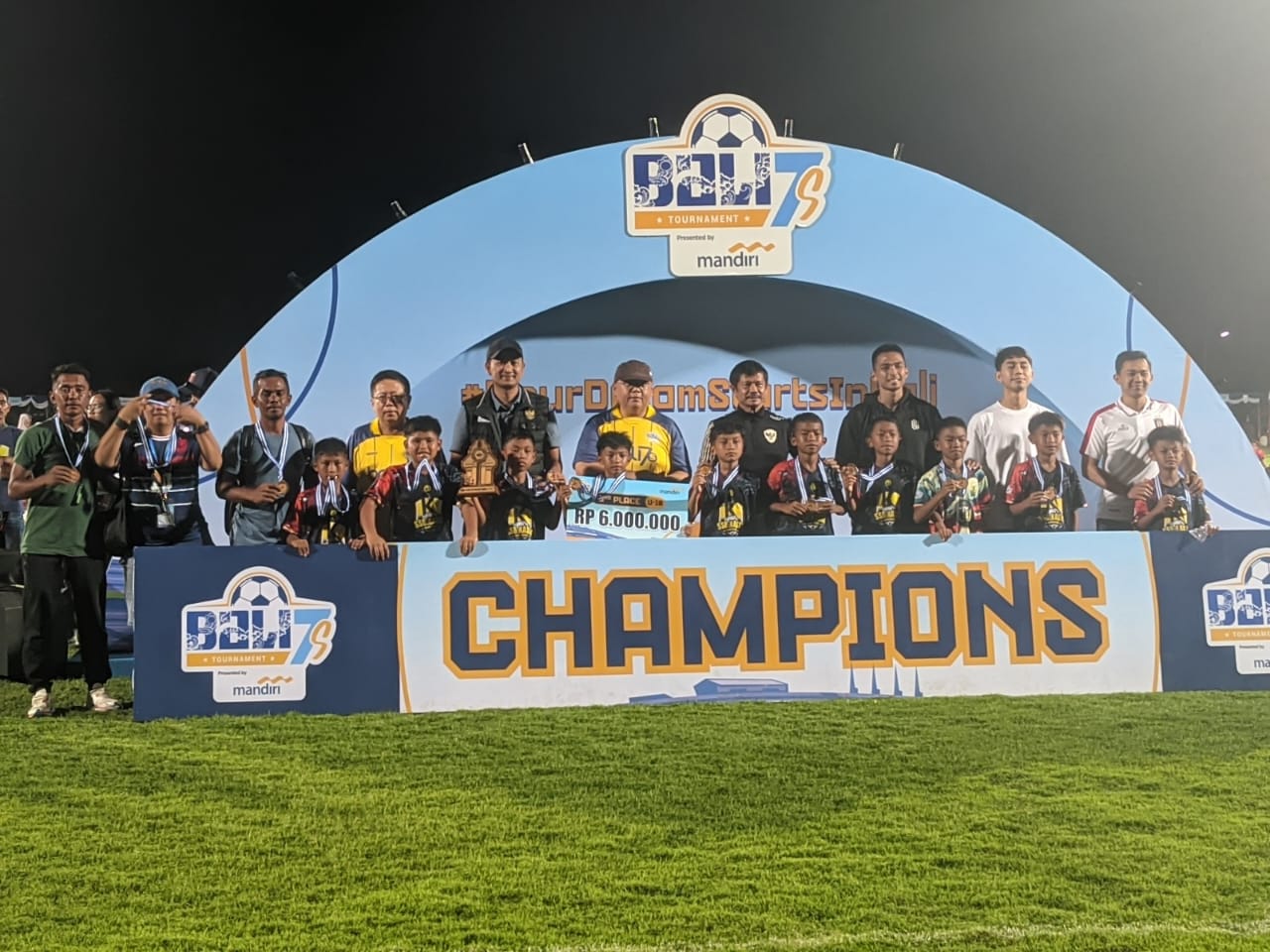 Anak-Anak Bantaeng Ukir Prestasi di Pulau Dewata: SSB KASTA U-10 Diamond Raih Juara 3 Bali 7s!